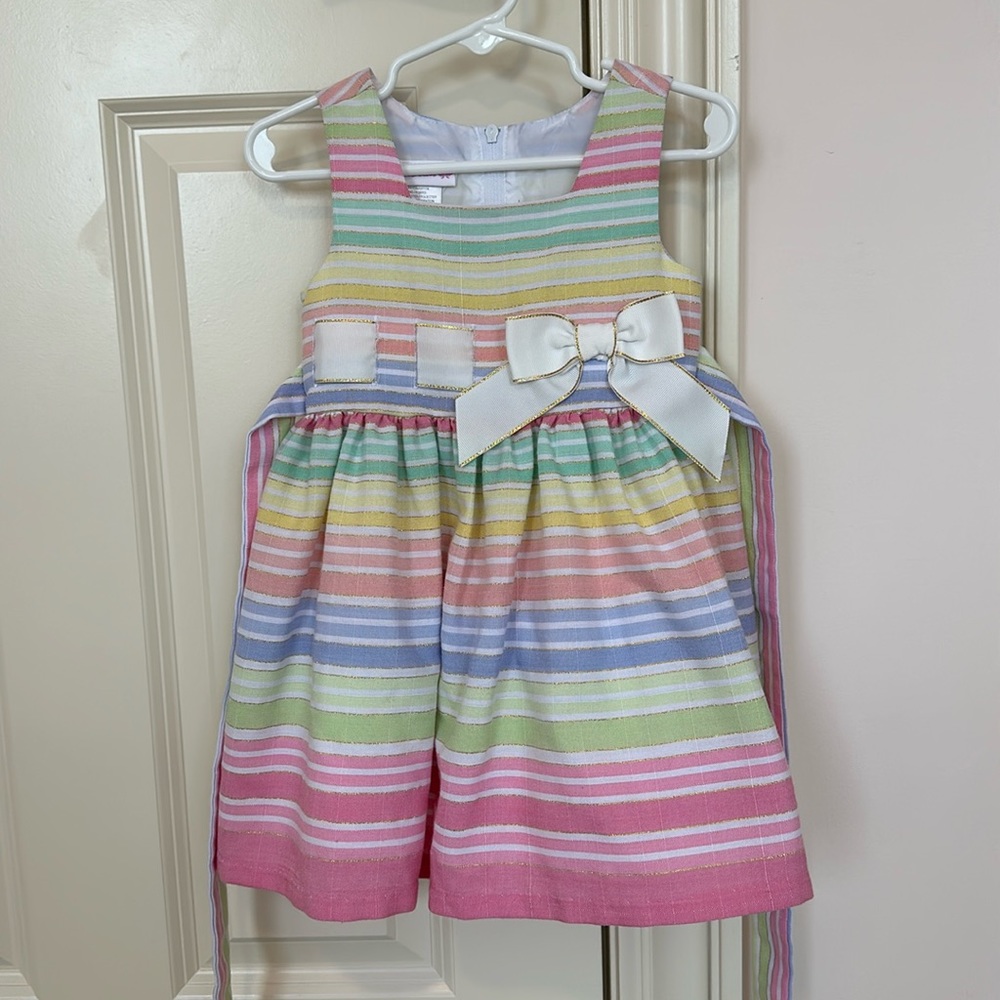 Bonnie Jean Stripe Spring Dress